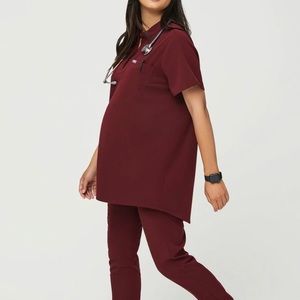 FIGS Kitale Maternity Scrub Top XS